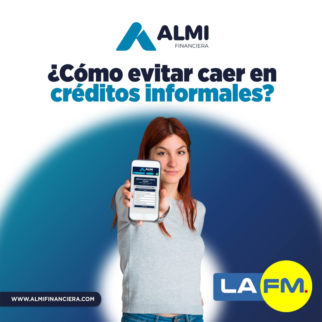 Publicidad de ALMI acerca de educación financiera